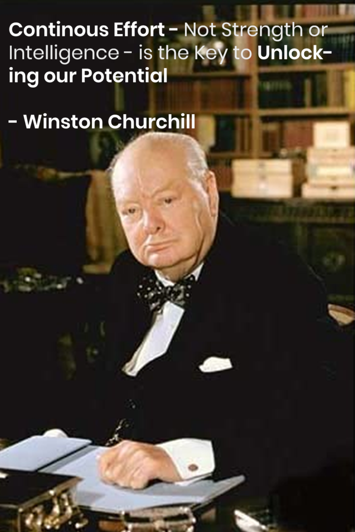 Continous Effort Not Strength Or Intelligence Is The Key To Unlocking Our Potential