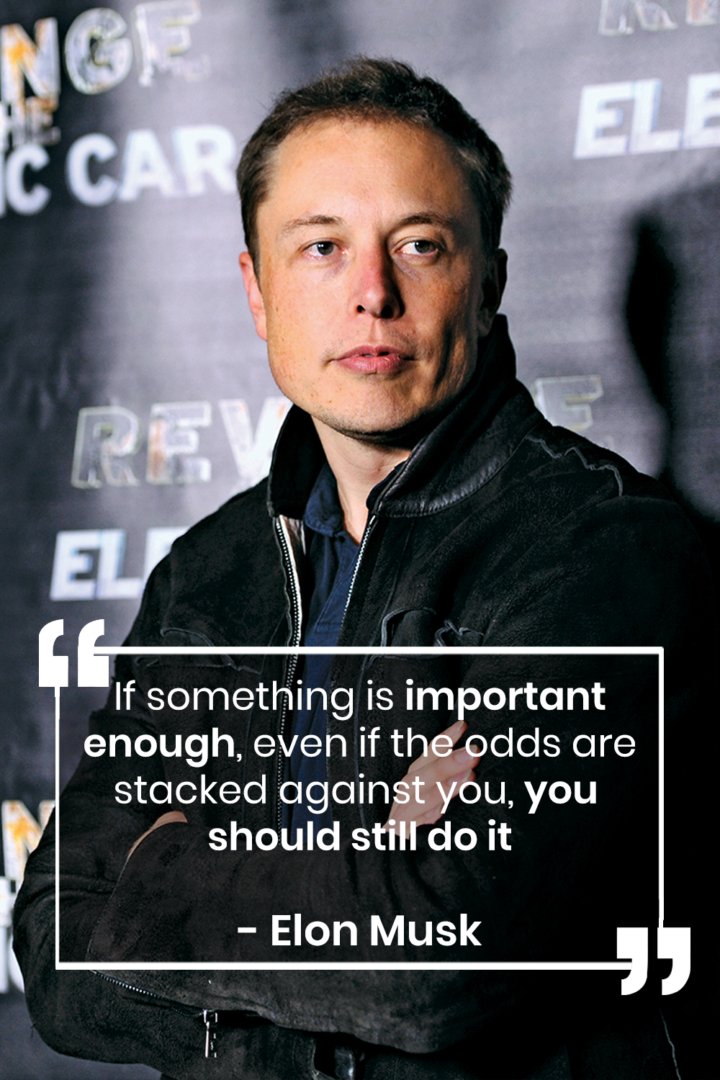 If Something Is Important Enough, Even If The Odds Are Stacked Against You, You Should Still Do It