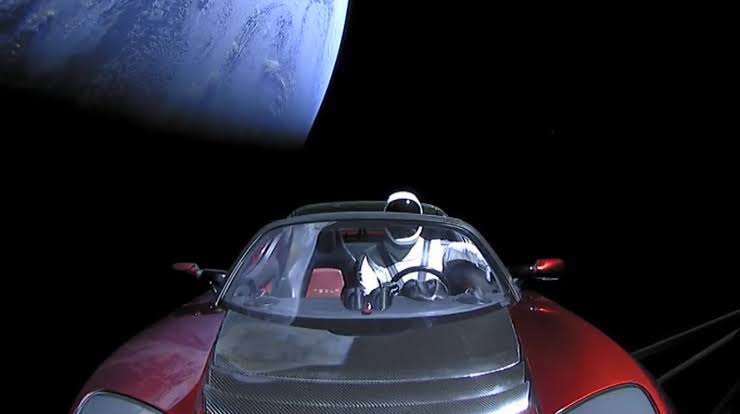 Elon Musk's Roadster That Launched In Space