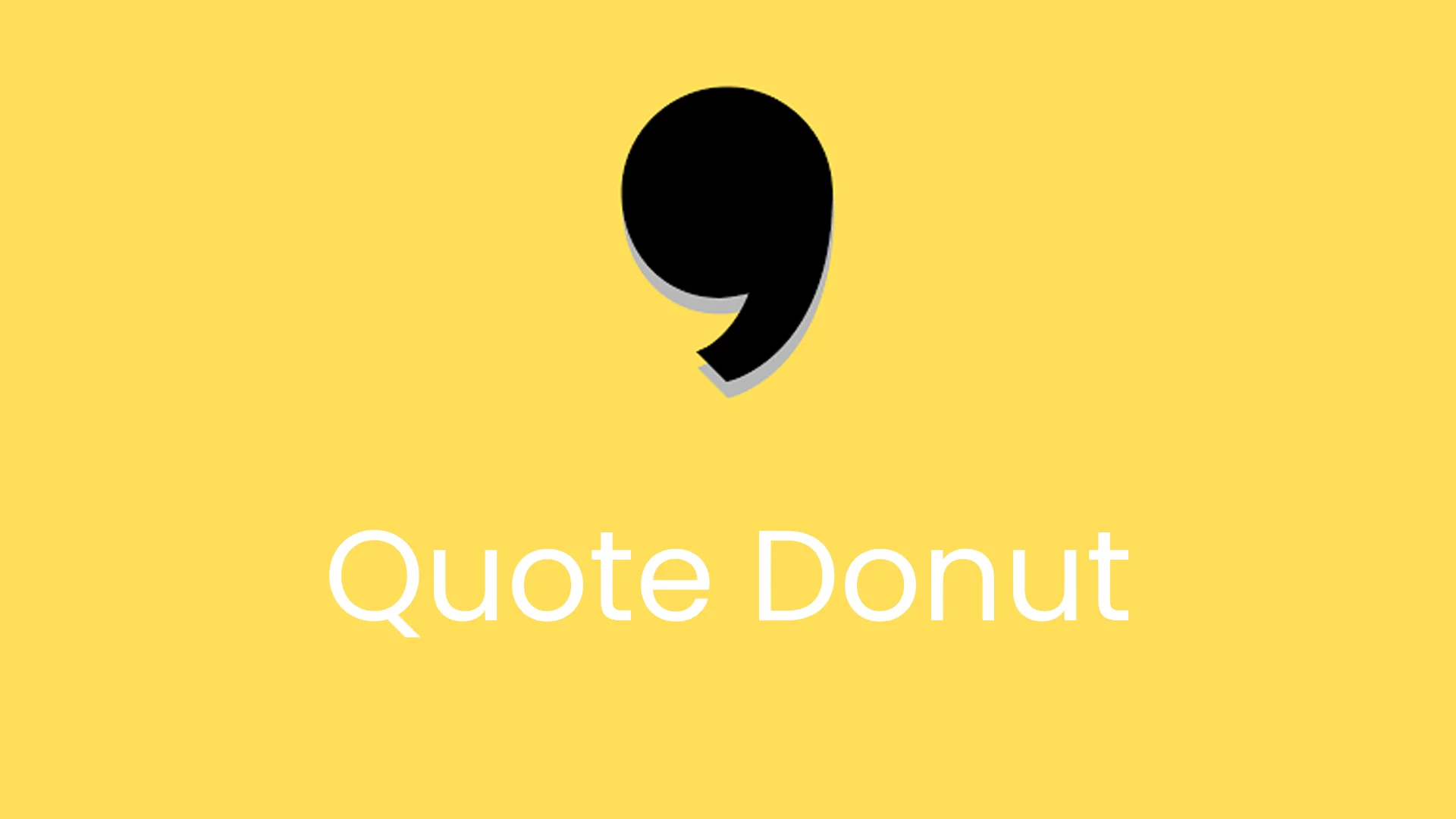 Quote Donut