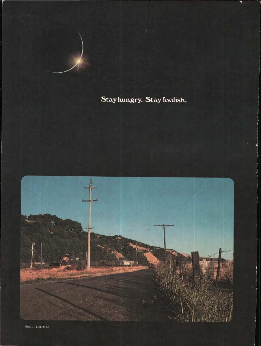 Stay Hungry Stay Foolish Whole Earth Magazine