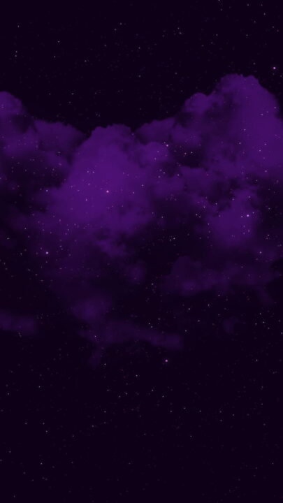 Hd Wallpaper Aesthetic Clouds Aesthetic Violet Amoled Black Dark Iphone Lilac Night One Plus