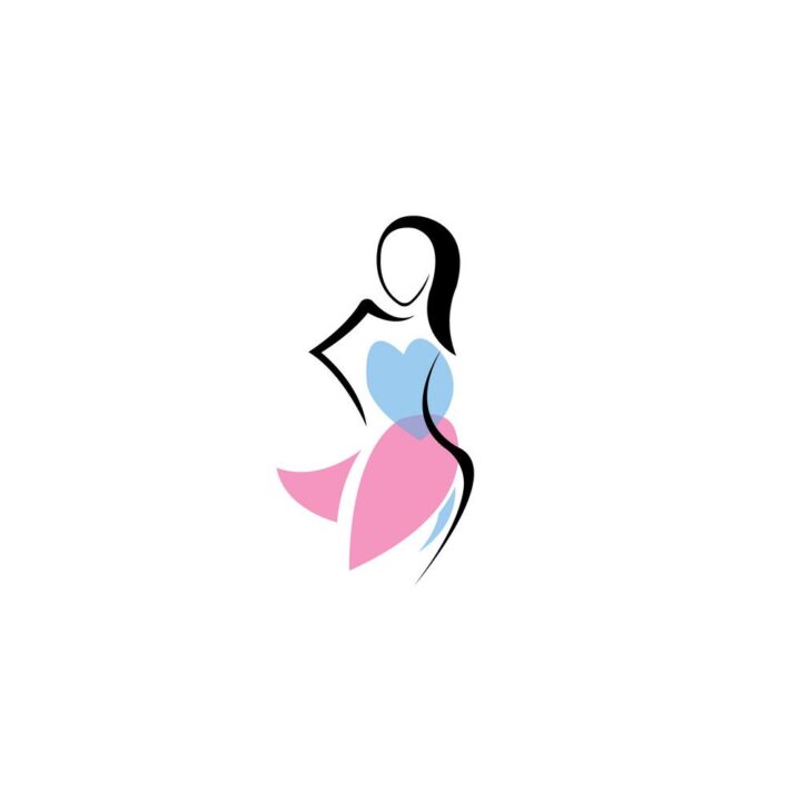 Body Fashion Logo Vector Illustration Woman Design