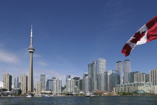 Toronto Skyline. Original Public Domain Image From Flickr