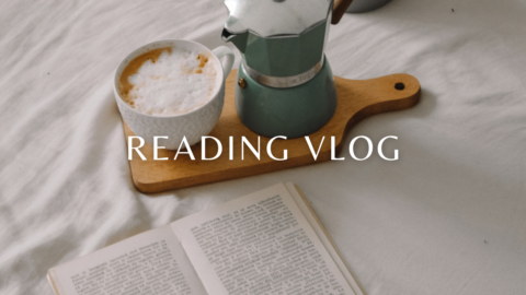 White Beige Minimalist Aesthetic Reading Vlog Youtube Thumbnail