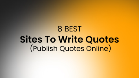 Sites To Write Quotes