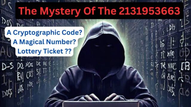 The Mystery Of The 2131953663