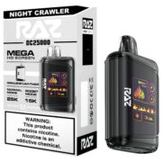 Geek Vape Raz Dc25000 Disposable Night Crawler 17956 (2)