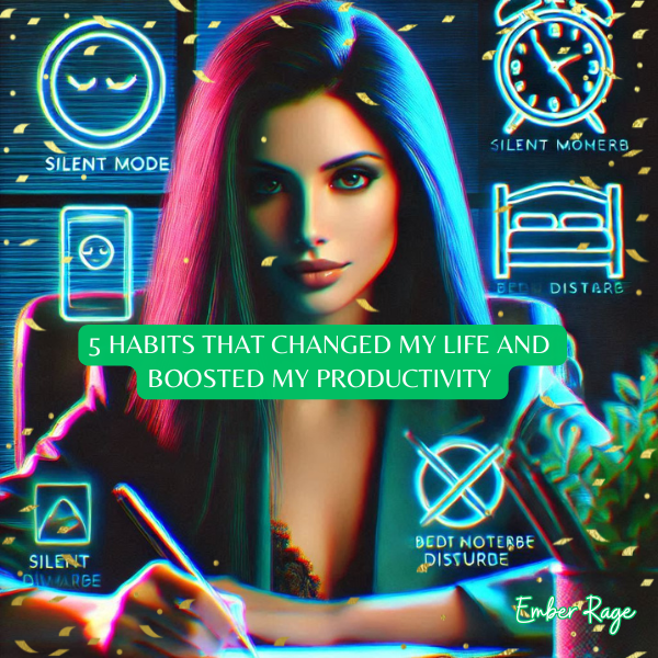 5 Habits That Changed My Life And Boosted My Productivity Milyin