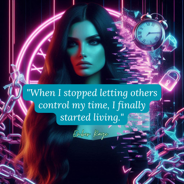 I Don't Let Anyone Control My Time Quotes Milyin