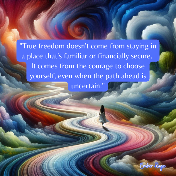 Real Freedom Is Choosing Yourself Quotes Ember Rage