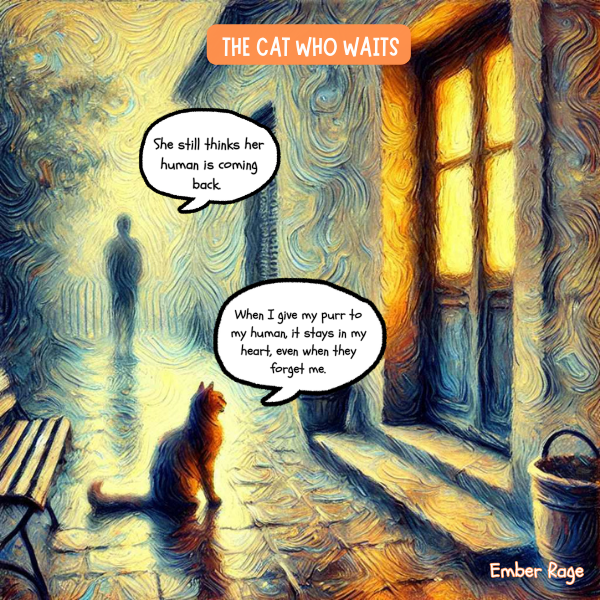 The Cat Who Waits Ember Rage