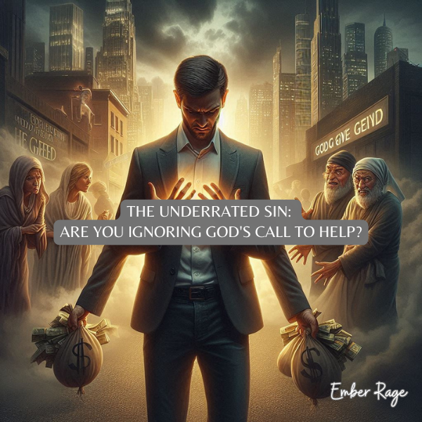 The Underrated Sin Are You Ignoring God's Call To Help Ember Rage Milyin