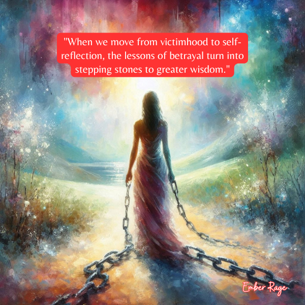 Breaking Free From Victimhood How Betrayal Guides Us To Wisdom Quotes Ember Rage