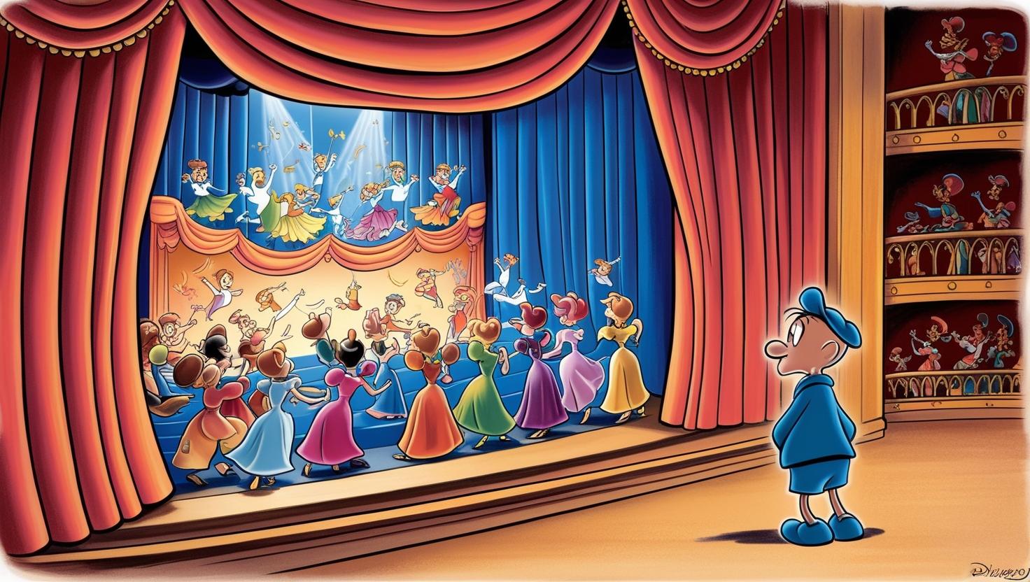 Cartoon That Depicts “the Show Goes On Without You 20250321 214746 0000
