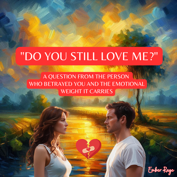 Do You Still Love Me A Question From The Person Who Betrayed You And The Emotional Weight It Carries Ember Rage Milyin