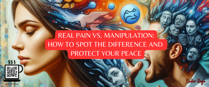 Real Pain Vs. Manipulation How To Spot The Difference And Protect Your Peace Ember Rage Milyin