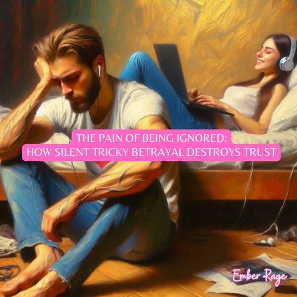 The Pain Of Being Ignored How Silent Tricky Betrayal Destroys Trust Ember Rage Milyin