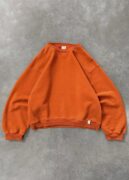 Akimbo Crewneck Sweatshirt Orange