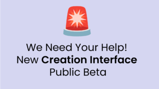 Creation Interface Beta