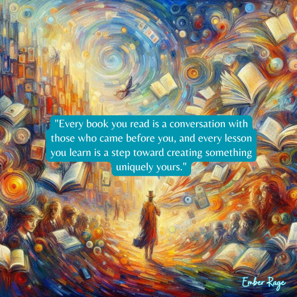 How Each Book And Lesson Creates Your Own Masterpiece Quotes Ember Rage