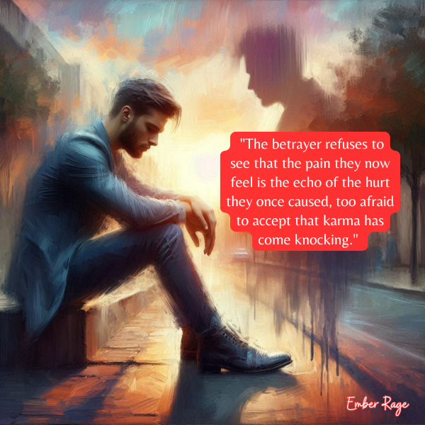 Why Betrayers Refuse To Accept Their Role In The Betrayal Quotes By Ember Rage