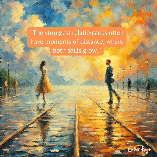 Why Choosing Distance Can Be The Most Loving Decision Quotes By Ember Rage
