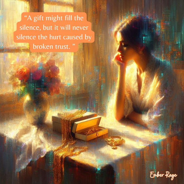 Why Gifts Can't Heal The Hurt Of Broken Trust Understanding Emotional Betrayal Quotes Ember Rage