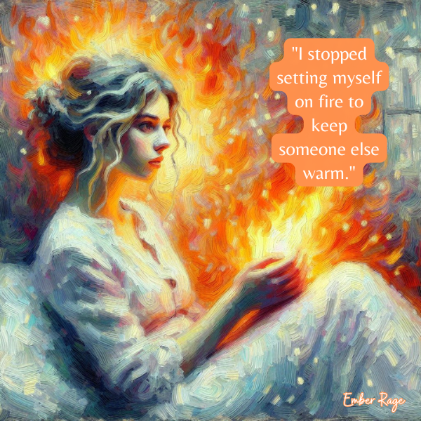 Why Prioritizing Your Mental Health Can Save You From Losing Yourself Quotes By Ember Rage