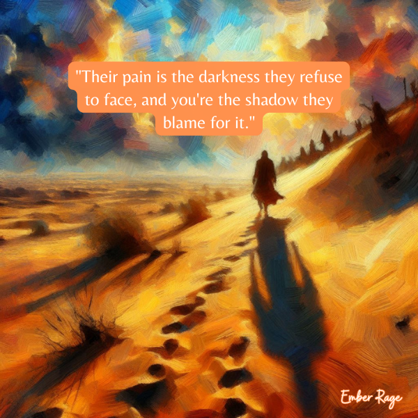 Why You Get Blamed For Their Pain Even When You've Done Nothing Wrong Quotes By Ember Rage