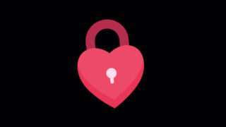 Love Padlock Animated Icon Padlock Icon Looping Animation On Alpha Chennel Background