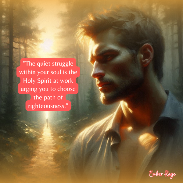 Why Your Soul Struggle Means The Holy Spirit Is Guiding You Quotes By Ember Rage